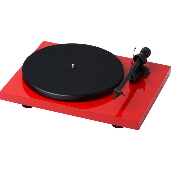 Виниловый проигрыватель Pro-Ject Debut RecordMaster II Red (OM-5e) проигрыватель винила pro ject debut recordmaster ii om5e high gloss black