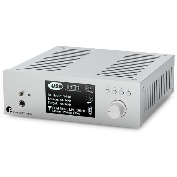 Предусилитель Pro-Ject Pre Box RS2 Digital Silver блок питания pro ject power box rs2 phono silver