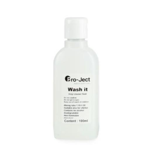 Товар (аксессуар для ухода за виниловыми пластинками) Pro-Ject Жидкость антистатическая  Wash It (0.1 л) Жидкость антистатическая  Wash It (0.1 л) - фото 1