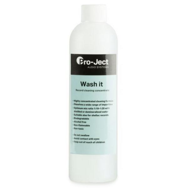 Товар (аксессуар для ухода за виниловыми пластинками) Pro-Ject Жидкость антистатическая  Wash It (0.25 л) Жидкость антистатическая  Wash It (0.25 л) - фото 1