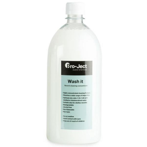 Товар (аксессуар для ухода за виниловыми пластинками) Pro-Ject Жидкость антистатическая  Wash It (1 л)