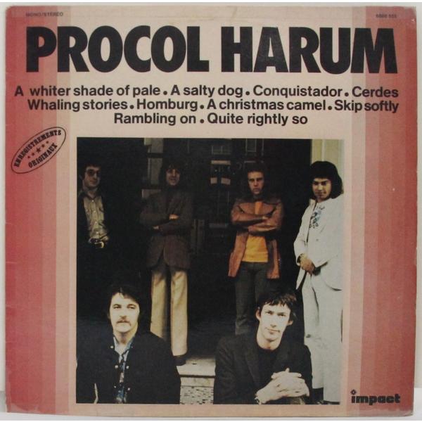 Винтажная виниловая пластинка PROCOL HARUM - PROCOL HARUM