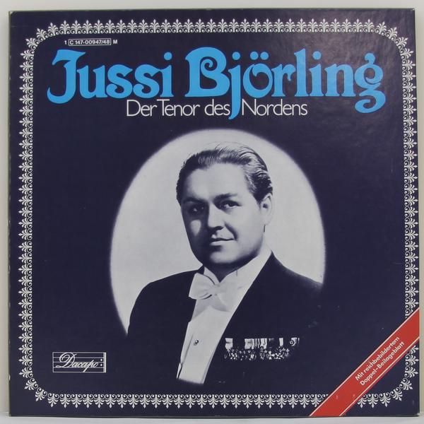 Винтажная виниловая пластинка BIZET, ROSSINI, VERDI, PUCCINI – DER TENOR DES NORDENS (JUSSI BJORLING)