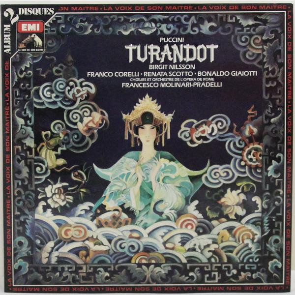 Винтажная виниловая пластинка PUCCINI - TURANDOT (NILSSON, CORELLI, SCOTTO, GIAIOTTI)