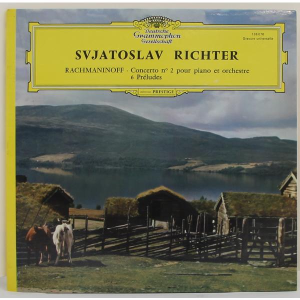 

Винтажная виниловая пластинка RACHMANINOFF - CONCERTO № 2 POUR PIANO ET ORCHESTRE, 6 PRELUDES (SVJATOSLAV RICHTER)