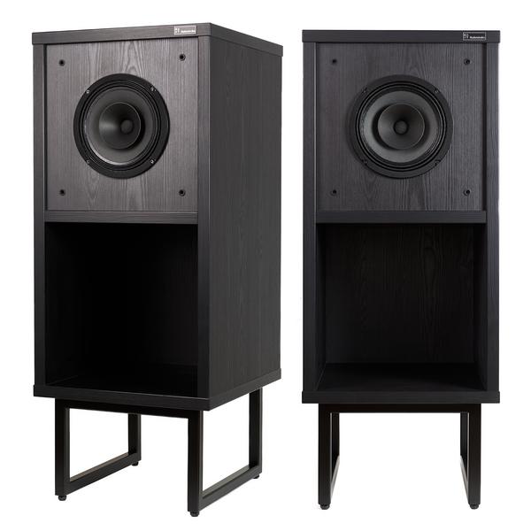 Акустическая тумба под виниловые пластинки Rondo Stereo Black Ash
