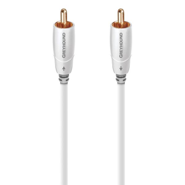 Кабель для сабвуфера AudioQuest Greyhound White PVC 3 m