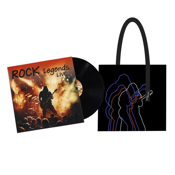 Rock Legends Live Rock Legends LiveRock Legends. Live Promo С Сумкой-шопером Для Виниловых Пластинок В Подарок