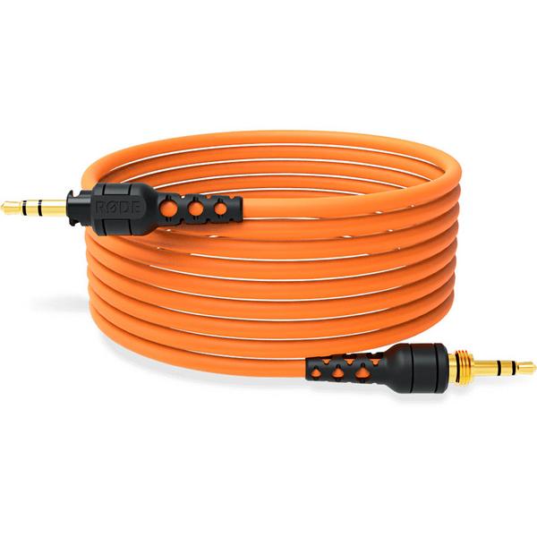 Кабель для наушников RODE NTH-CABLE Orange 2.4 m выдвижная катушка для катушки кабеля с разъемом типа 2 5 м кабель для зарядной станции для электромобилей для наружного использования
