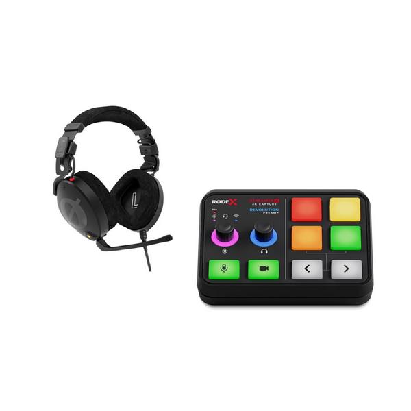 

Комплект для домашней студии RODE, STREAMER X / NTH100M