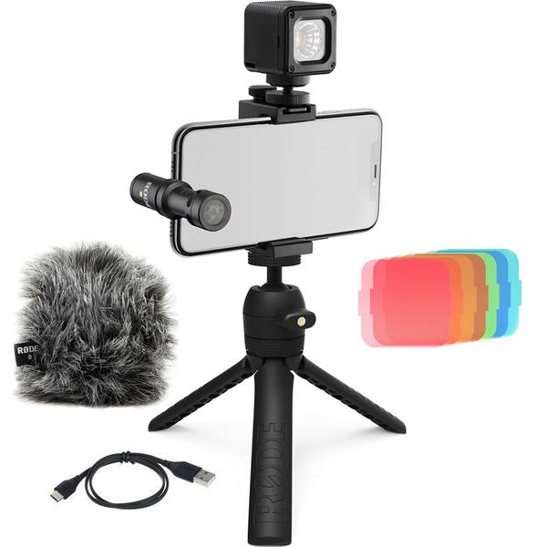 Микрофон для смартфонов RODE Vlogger Kit iOS edition, Профессиональное аудио, Микрофон для смартфонов