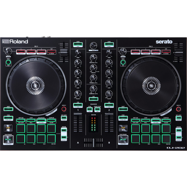 DJ контроллер Roland DJ-202 dj контроллер gemini gmx