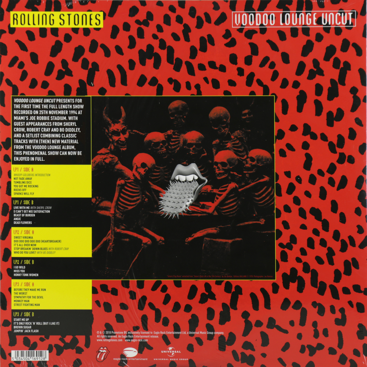 Rolling Stones Rolling Stones - Voodoo Lounge Uncut (3 LP) Вид№2