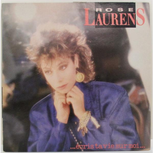 Винтажная виниловая пластинка ROSE LAURENS - ...ECRIS TA VIE SUR MOI...