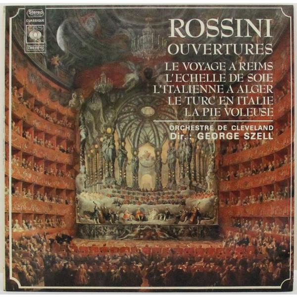 Винтажная виниловая пластинка ROSSINI – OUVERTURES (GEORGE SZELL)