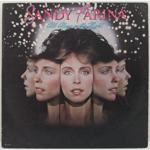 Винтажная виниловая пластинка SANDY FARINA - ALL ALONE IN THE NIGHT