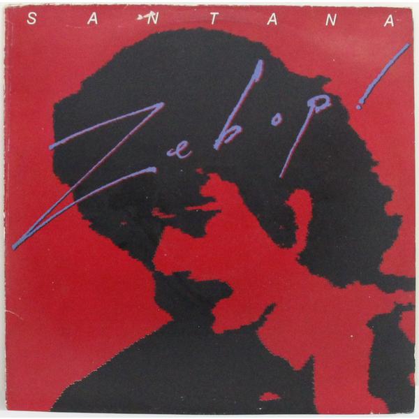 Винтажная виниловая пластинка SANTANA - ZEBOP!