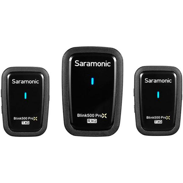 Радиосистема Saramonic для видеосъёмок Blink500 ProX Q20 радиосистема saramonic blink500 prox b1 приемник и передатчик с кейсом зарядкой