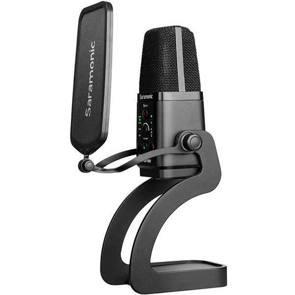 USB-микрофон Saramonic SR-MV7000 behringer bigfoot usb конденсаторный микрофон с тремя капсюлями 4 диаграммы направленности