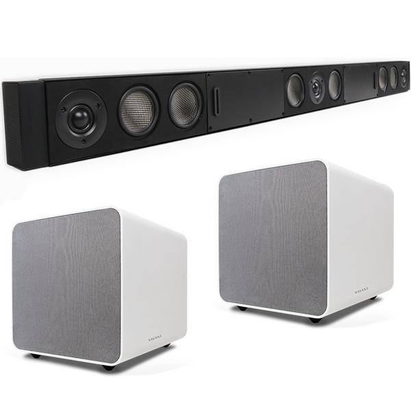 

Саундбар Savant, WiSA 2 White (PKG-SASWSUB2W)