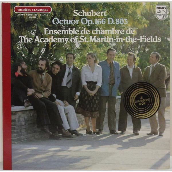 Винтажная виниловая пластинка SCHUBERT - OCTUOR OP. 166 D. 803 (ENSEMBLE DE CHAMBRE DE THE ACADEMY OF ST. MARTIN-IN-THE-FIELDS)