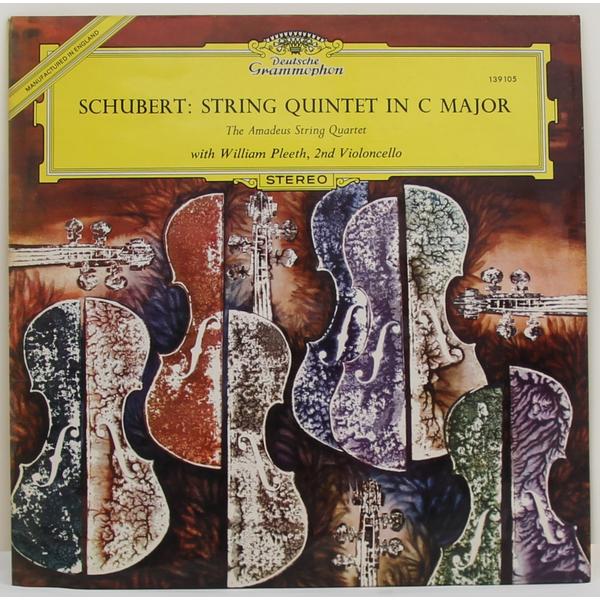 

Винтажная виниловая пластинка SCHUBERT - STRING QUINTET IN C MAJOR (THE AMADEUS STRING QUARTET, WILLIAM PLEETH)
