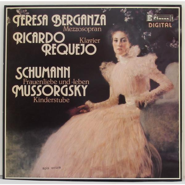 

Винтажная виниловая пластинка SCHUMANN - FRAUENLIEBE UND -LEBEN; MUSSORGSKY – KINDERSTUBE (TERESA BERGANZA, RICARDO REQUEJO)