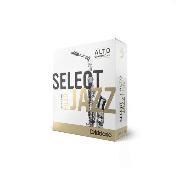 Трость для альт-саксофона D'Addario Select Jazz Filed 3.0 Hard (10 шт.)