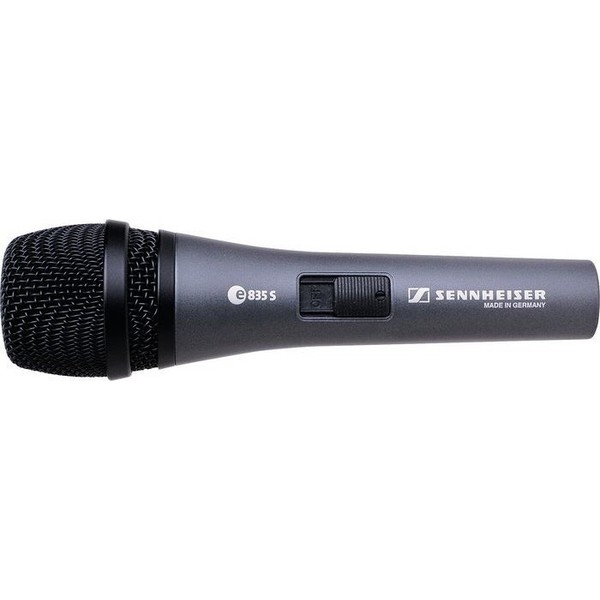 Вокальный микрофон Sennheiser E 835-S, Профессиональное аудио, Вокальный микрофон