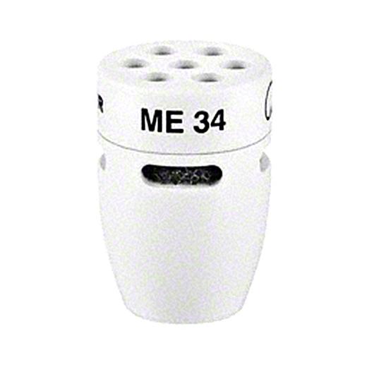 Микрофонный капсюль Sennheiser ME 34 White sennheiser windscreen aussen 23x34 black ветрозащита для me4 577776