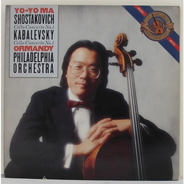

Винтажная виниловая пластинка SHOSTAKOVICH - CELLO CONCERTO № 1; KABALEVSKY - CELLO CONCERTO № 1 (YO-YO MA, NOLAN MILLER)