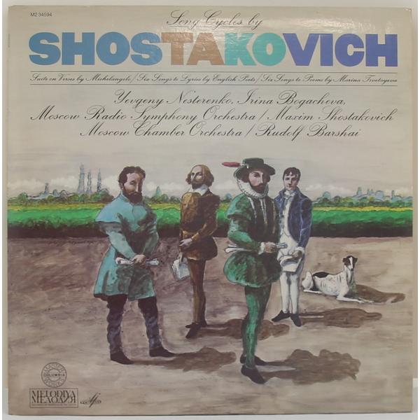 

Винтажная виниловая пластинка SHOSTAKOVICH - SONG CYCLES BY SHOSTAKOVICH (YEVGENY NESTERENKO, IRINA BOGACHEVA)