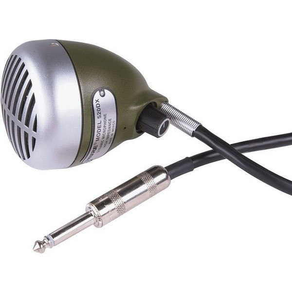 Инструментальный микрофон Shure 520DX кабель xlr jack 3 5 для микрофона 10 м