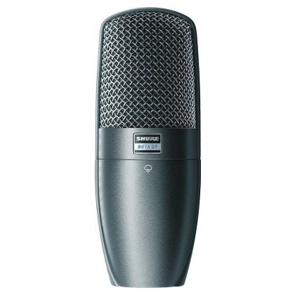 Инструментальный микрофон Shure BETA 27 shure sm35 tqg головной конденсаторный микрофон кардиоидный 50 20000 гц 1 1 мв па max spl 153 дб