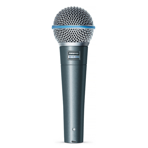 Вокальный микрофон Shure BETA 58A микрофон shure beta 58a динамический суперкардиоидный вокальный 1840517