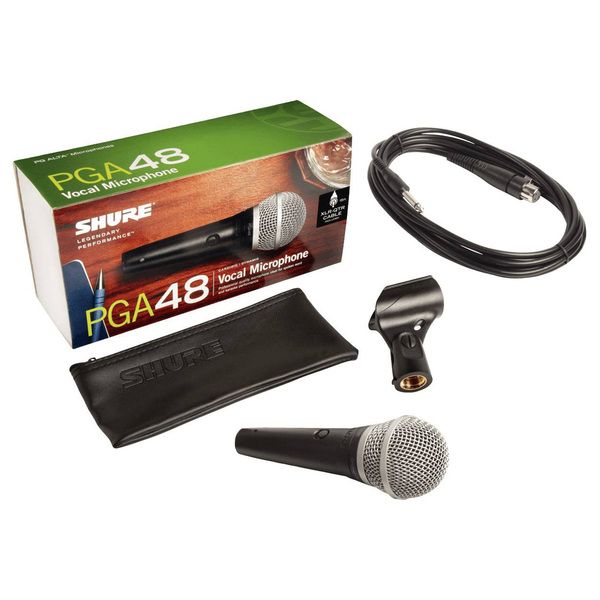 Вокальный микрофон Shure PGA48-QTR-E - фото 2