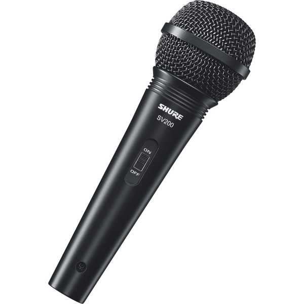 Вокальный микрофон Shure SV200-A - фото 2