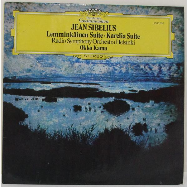 Винтажная виниловая пластинка SIBELIUS - LEMMINKAINEN SUITE, KARELIA SUITE (OKKO KAMU)