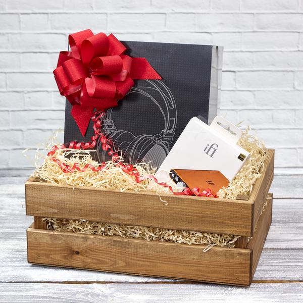 Подарочный набор в декоративном ящике ИДЕАЛЬНЫЙ ЗВУК с наушниками SIVGA AUDIO PHOENIX ZEBRAWOOD, Подарки для любителей музыки, Подарочный набор с наушниками