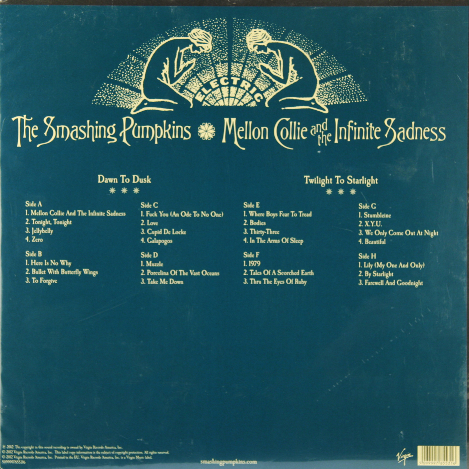 Виниловая пластинка SMASHING PUMPKINS MELLON COLLIE & THE INFINITE