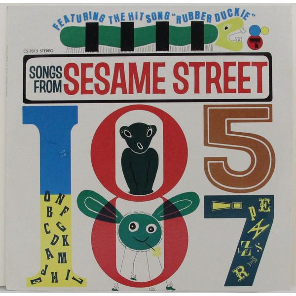 Винтажная виниловая пластинка SONGS FROM SESAME STREET