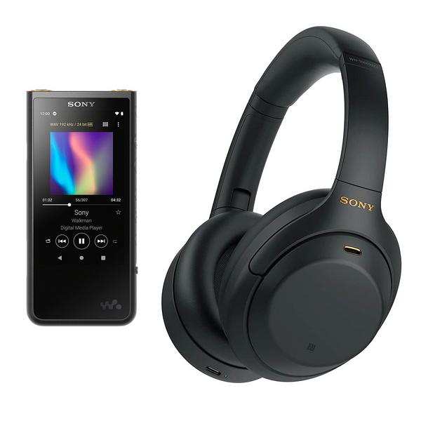 

Портативный Hi-Fi-плеер Sony, NW-ZX507 Black + WH-1000XM4 Black
