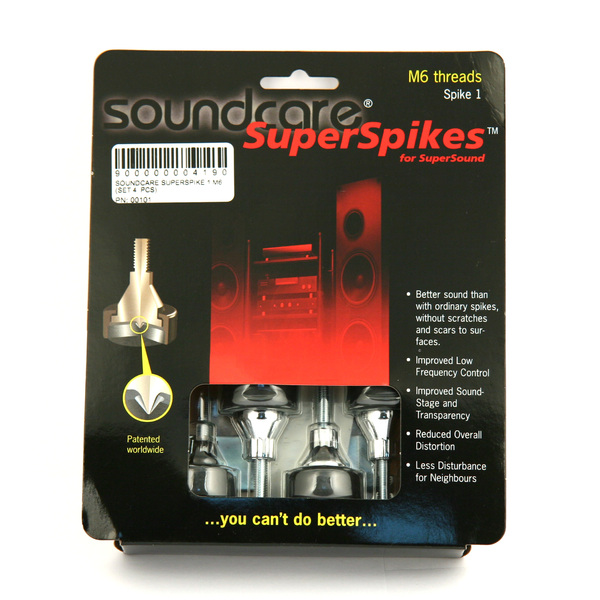 Шип Soundcare SuperSpike 1 M6 (комплект 4 шт.) SuperSpike 1 M6 (комплект 4 шт.) - фото 5
