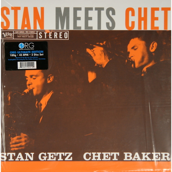 Виниловая пластинка STAN GETZ & CHET BAKER-STAN MEETS CHET (2LP ...