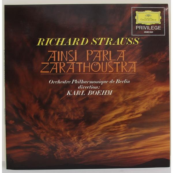 

Винтажная виниловая пластинка STRAUSS - AINSI PARLA ZARATHOUSTRA (ORCHESTRE PHILHARMONIQUE DE BERLIN)