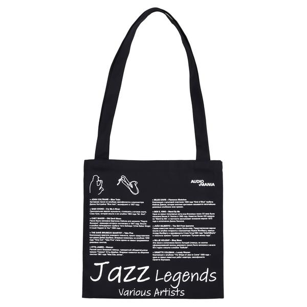 Одежда и аксессуары для любителей музыки Audiomania Сумка-шопер для виниловых пластинок  JAZZ LEGENDS - фото 2