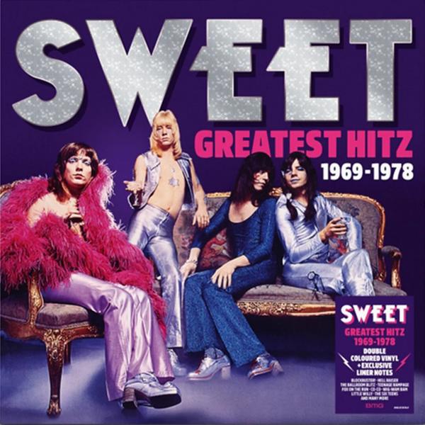 

SWEET SWEET - Greatest Hitz 1969-1978 (colour, 2 LP)