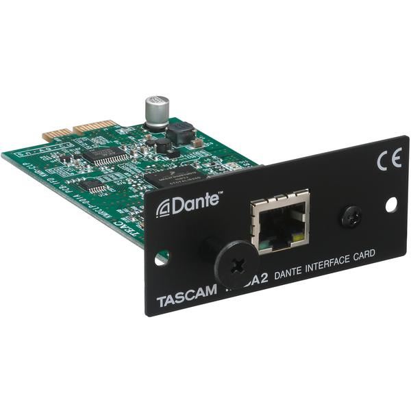 Плата расширения TASCAM IF-DA2 soundcraft sio dante опциональная карта si серии cat5 dante интерфейс