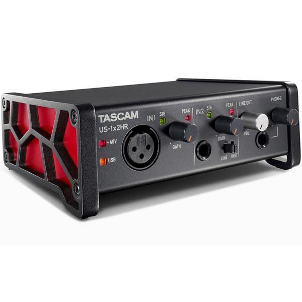 Аудиоинтерфейс TASCAM US-1x2HR цена и фото