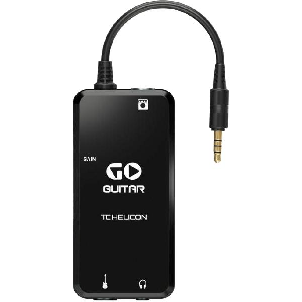 Мобильный аудиоинтерфейс TC Helicon Go Guitar аудиоинтерфейс tc helicon go xlr